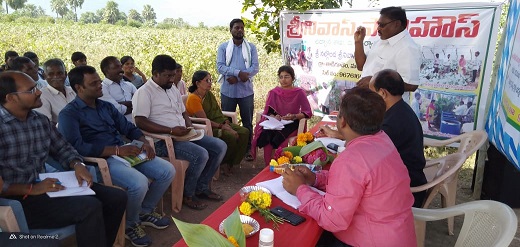 Field day at KVK, Bellampalli