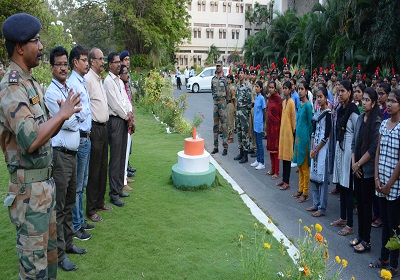 Candle rally at College of Agriculture 