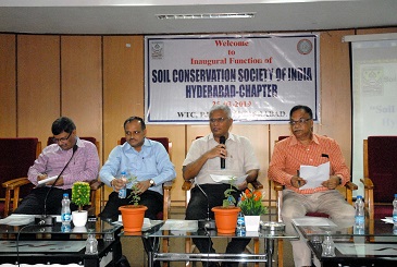 Inauguration of Soil Conservation Society of India