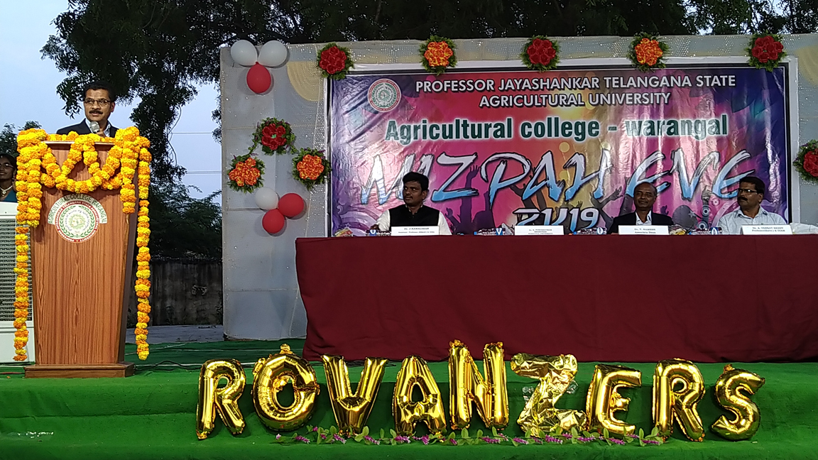 MIZPAH EVE - 2k19 (Fresher's Day) at Agricultural College, Warangal on  04-10-2019