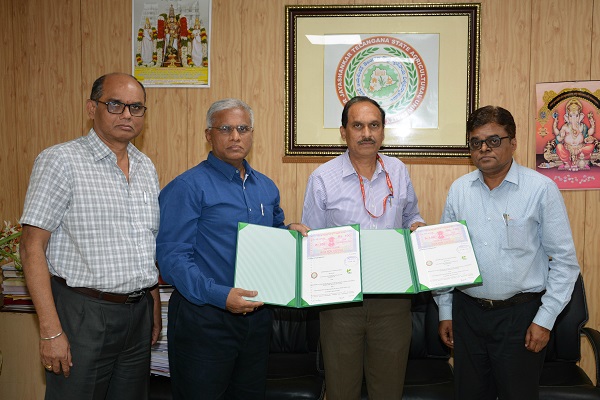 MoU between PJTSAU and Pathanjali Bio Research Institute