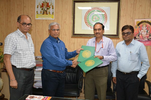 MoU between PJTSAU and Pathanjali Bio Research Institute