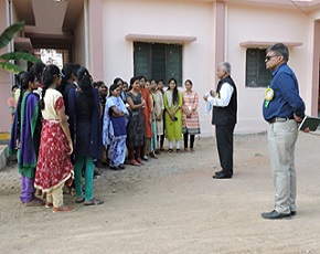 VC Visit to Agricultural College