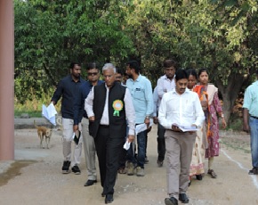 VC Visit to Agricultural College