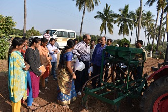 Registrar visit to RARS, POLASA, JAGTIAL