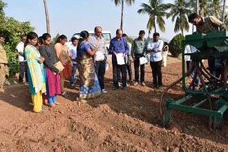 Registrar visit to RARS, POLASA, JAGTIAL