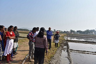 Registrar visit to RARS, POLASA, JAGTIAL